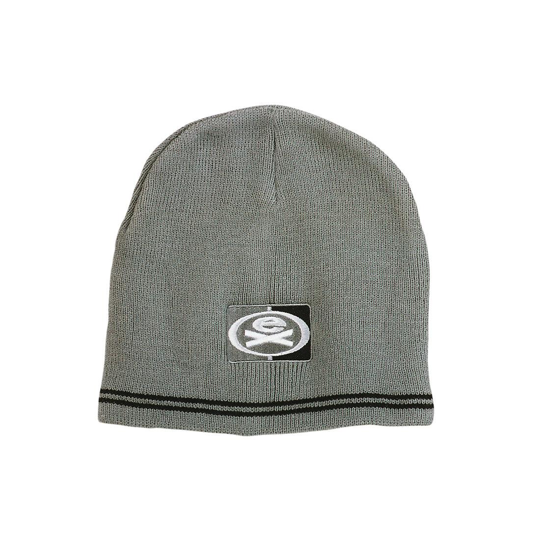 Custom Logo Headwear Canada Skull Acrylic Beanie - Toque with Stripes