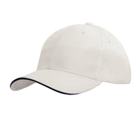 Custom Logo Headwear Canada Sports Ripstop Cap with Sandwich Trim