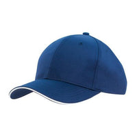 Custom Logo Headwear Canada Sports Ripstop Cap with Sandwich Trim
