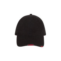 Custom Logo Headwear Canada WASHED CHINO TWILL WITH DISTRESSED VISOR