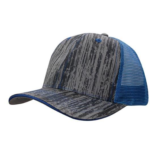 Custom Logo Headwear Canada Wood Printed With Mesh Back || 4144