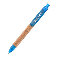 Custom Logo Helios Cork Barrel Pen