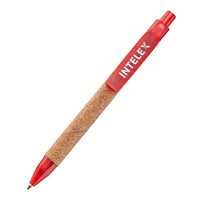 Custom Logo Helios Cork Barrel Pen