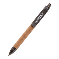 Custom Logo Helios Cork Barrel Pen