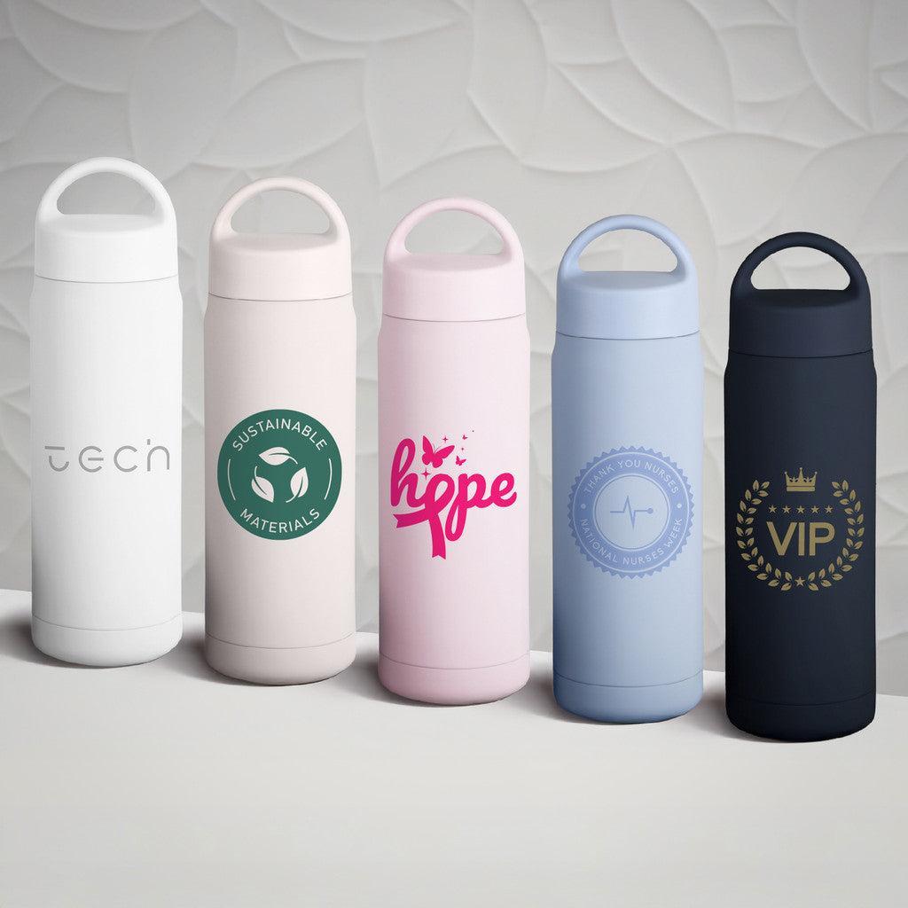 Custom Logo Hydra Haven Recycled Stainless Steel Bottle