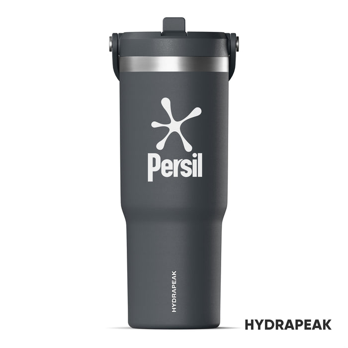 Custom Logo Hydrapeak® Nomad Tumbler w/Straw Lid - 32oz