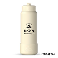 Custom Logo Hydrapeak® Sport Boot Water Bottle w/Straw Lid - 26oz
