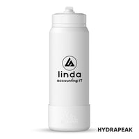 Custom Logo Hydrapeak® Sport Boot Water Bottle w/Straw Lid - 26oz
