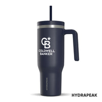 Custom Logo Hydrapeak® Voyager Tumbler w/Straw Lid - 40oz