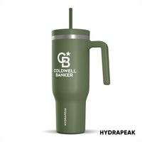 Custom Logo Hydrapeak® Voyager Tumbler w/Straw Lid - 40oz