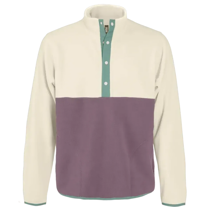 Custom Logo Initial ¼ Button-down sweater