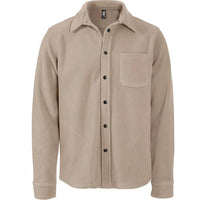 Custom Logo Initial Button-down Overshirt