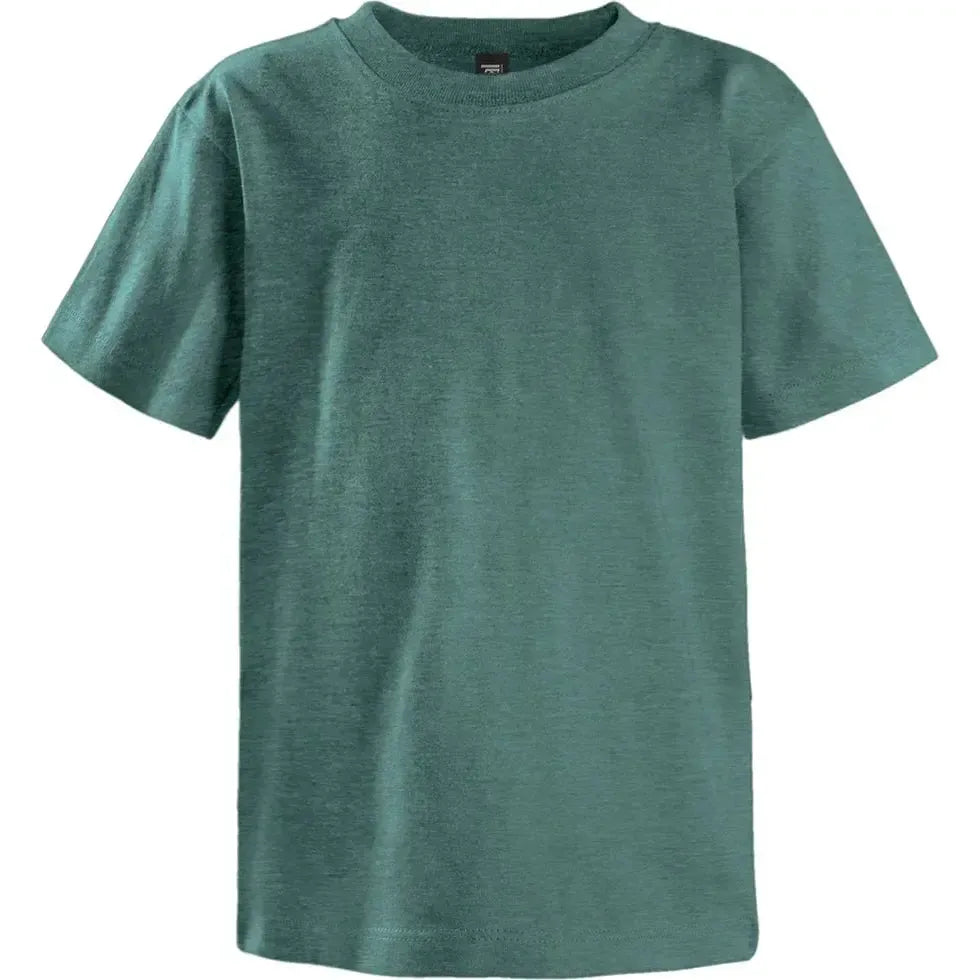 Custom Logo Initial Crewneck T-shirt - Youth