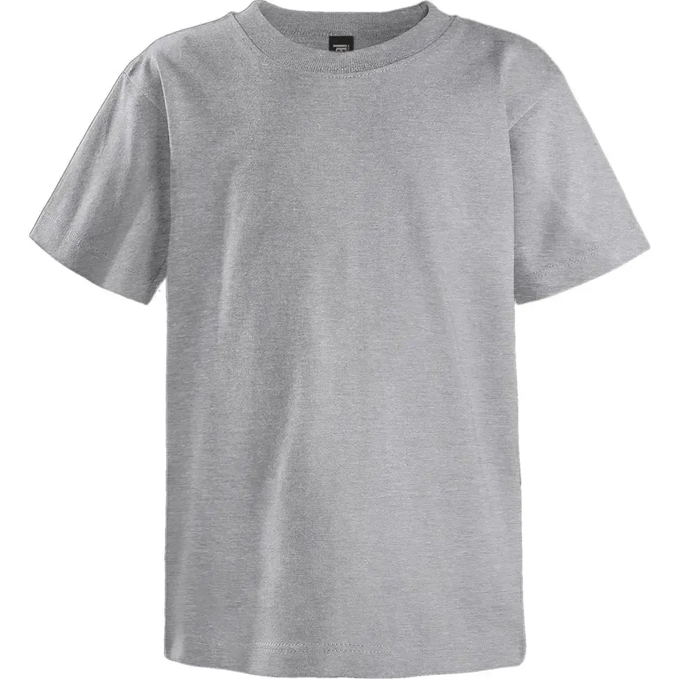 Custom Logo Initial Crewneck T-shirt - Youth