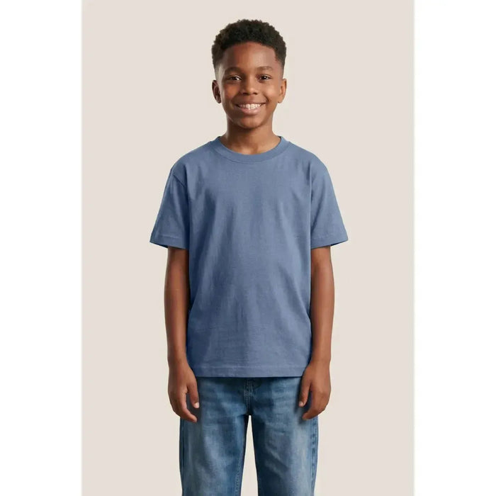 Custom Logo Initial Crewneck T-shirt - Youth