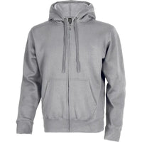 Custom Logo Initial Heavyweight Full-Zip Hooded Sweatshirt