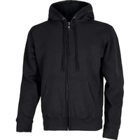 Custom Logo Initial Heavyweight Full-Zip Hooded Sweatshirt