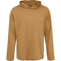 Custom Logo Initial Hooded Long Sleeve T-shirt