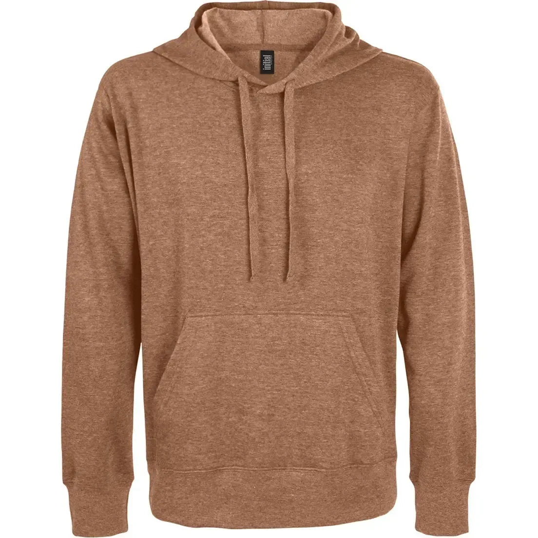 Custom Logo Initial Lightweight Hooded Sweatshirt