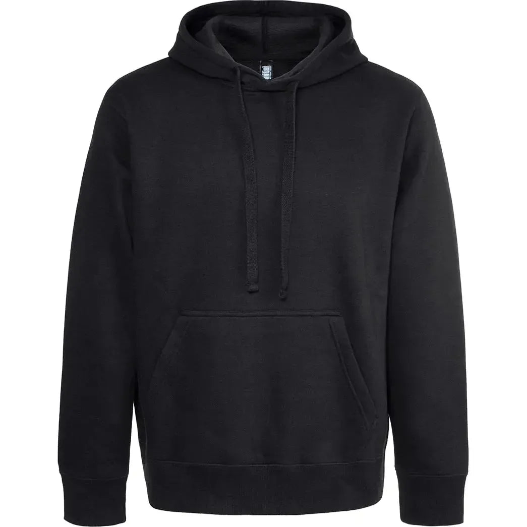 Custom Logo Initial Lightweight Hooded Sweatshirt