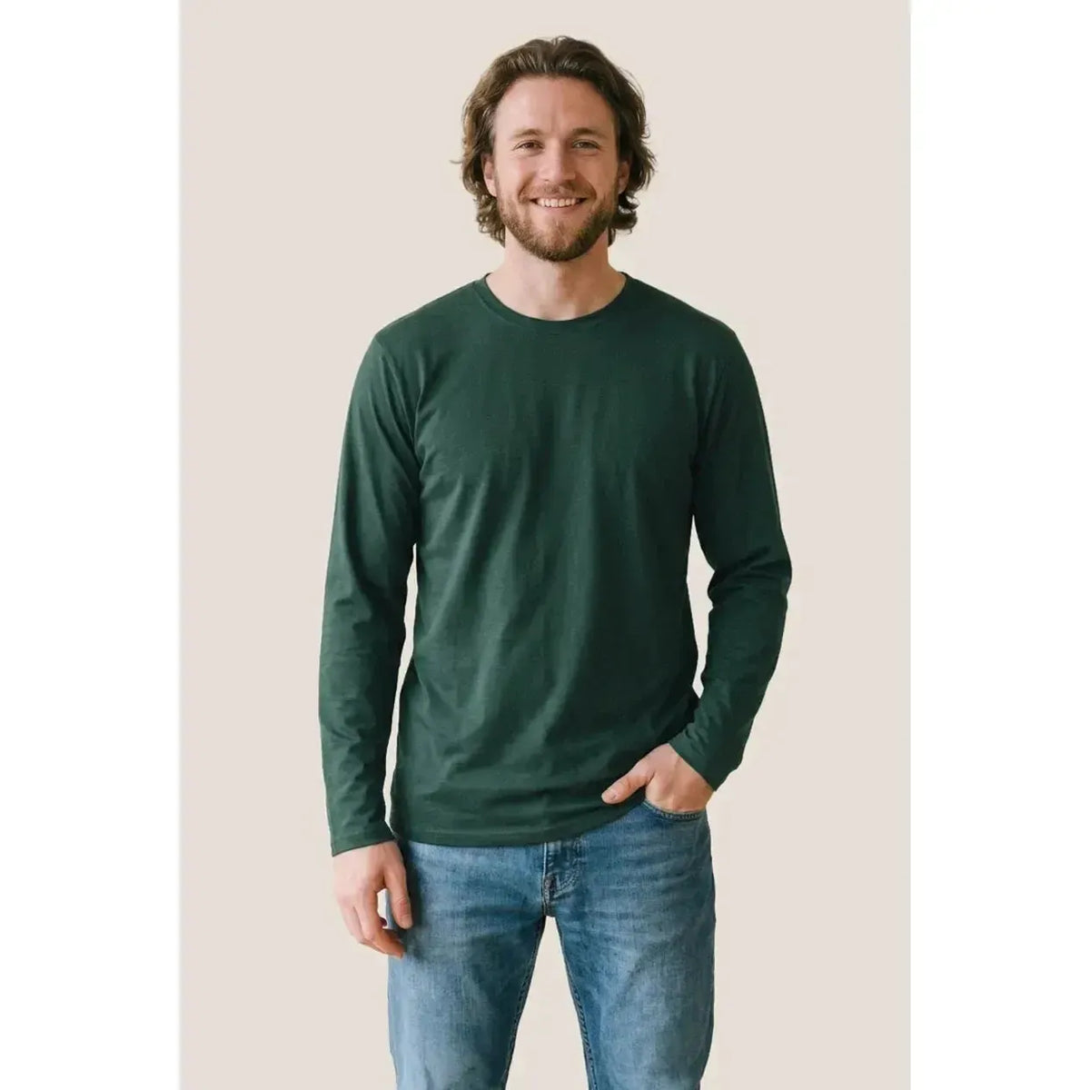 Custom Logo Initial Long Sleeve T-shirt