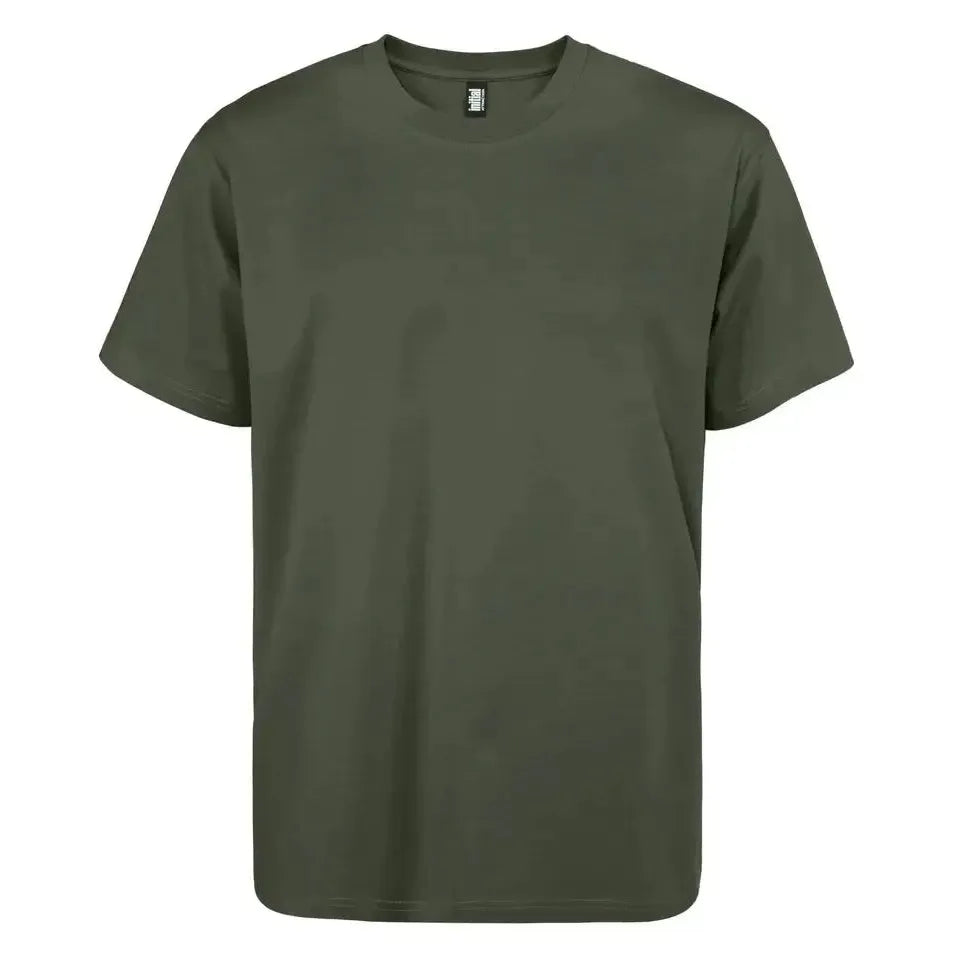 Custom Logo Initial Oversized Crewneck T-Shirt