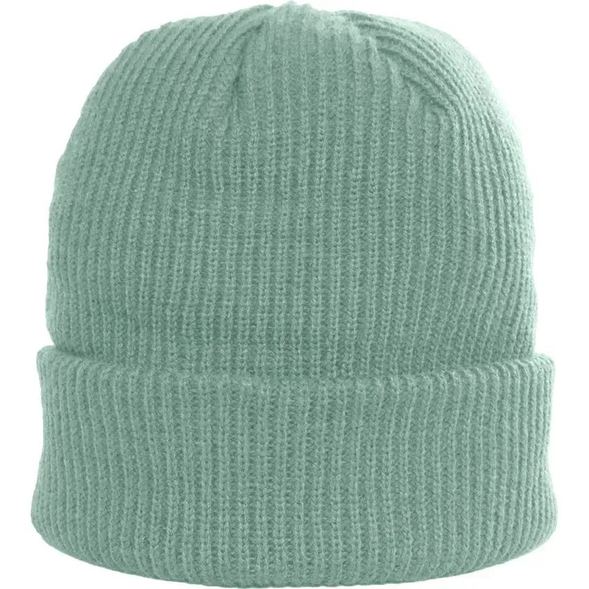 Custom Logo Initial Ribbed Beanie