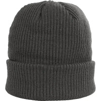 Custom Logo Initial Ribbed Beanie