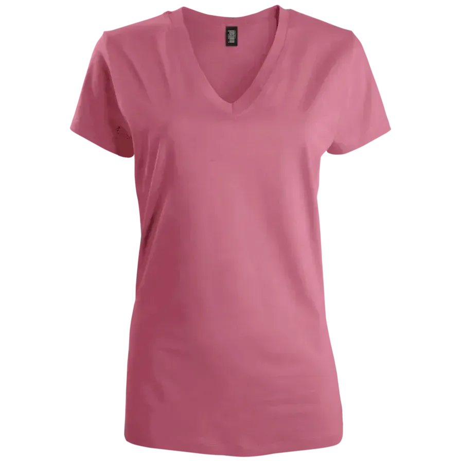Custom Logo Initial V-neck T-shirt - Women