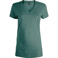 Custom Logo Initial V-neck T-shirt - Women