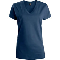 Custom Logo Initial V-neck T-shirt - Women