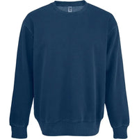 Custom Logo Initial Vintage Wash Crewneck Sweatshirt