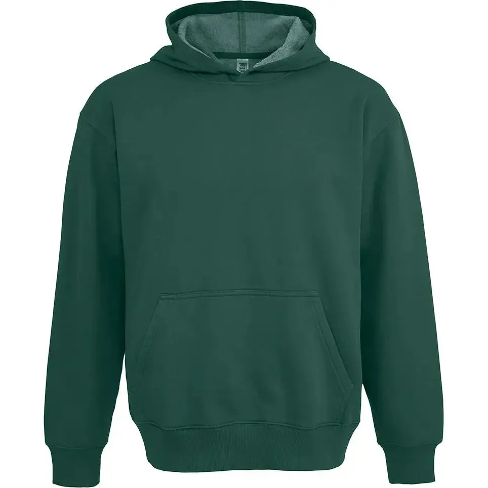 Custom Logo Initial Vintage Wash Hooded Sweatshirt