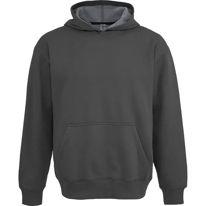 Custom Logo Initial Vintage Wash Hooded Sweatshirt