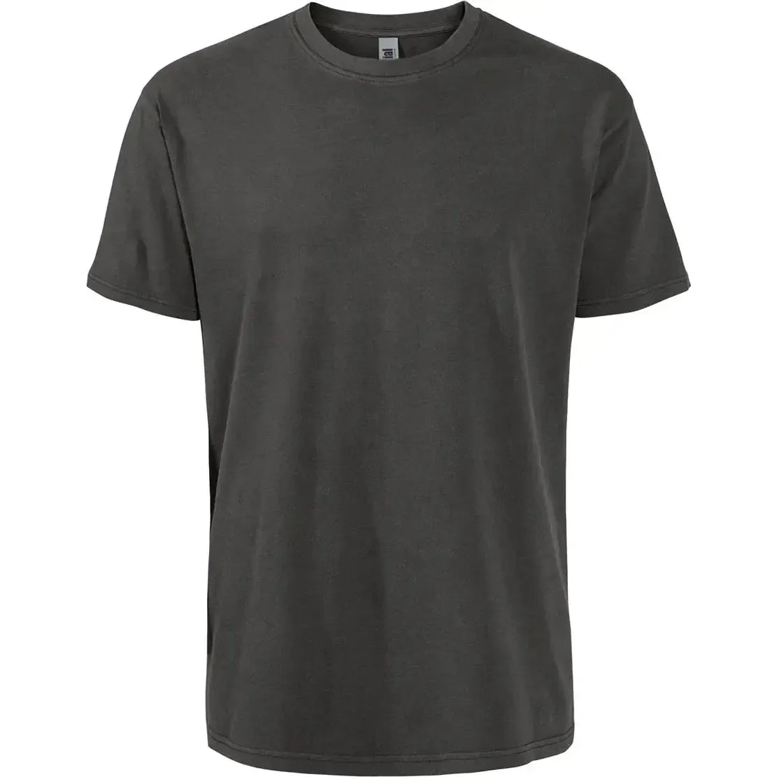 Custom Logo Initial Vintage Washed Crewneck T-shirt