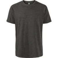 Custom Logo Initial Vintage Washed Crewneck T-shirt