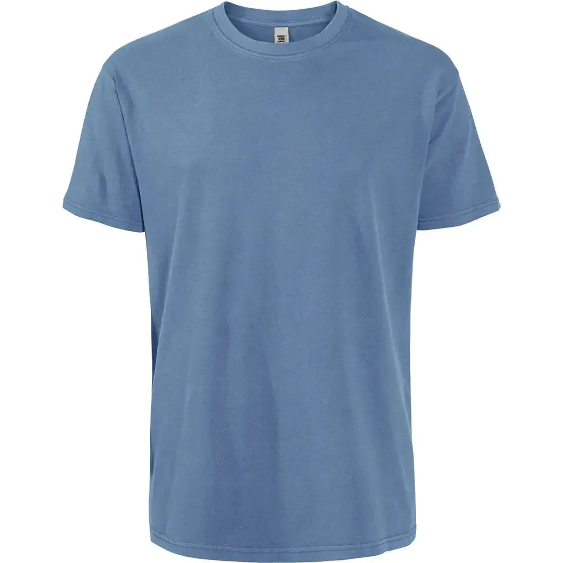 Custom Logo Initial Vintage Washed Crewneck T-shirt