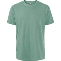 Custom Logo Initial Vintage Washed Crewneck T-shirt