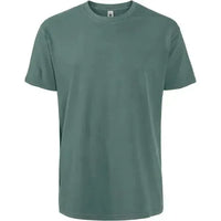 Custom Logo Initial Vintage Washed Crewneck T-shirt