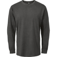 Custom Logo Initial Vintage Washed Long Sleeve T-shirt
