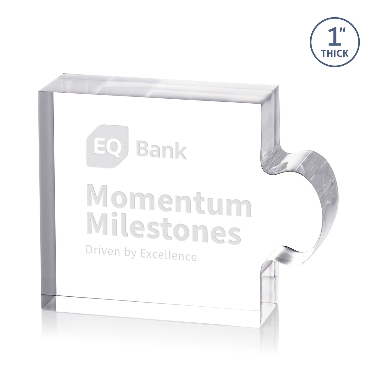 Custom Logo Jigsaw Award - Medium