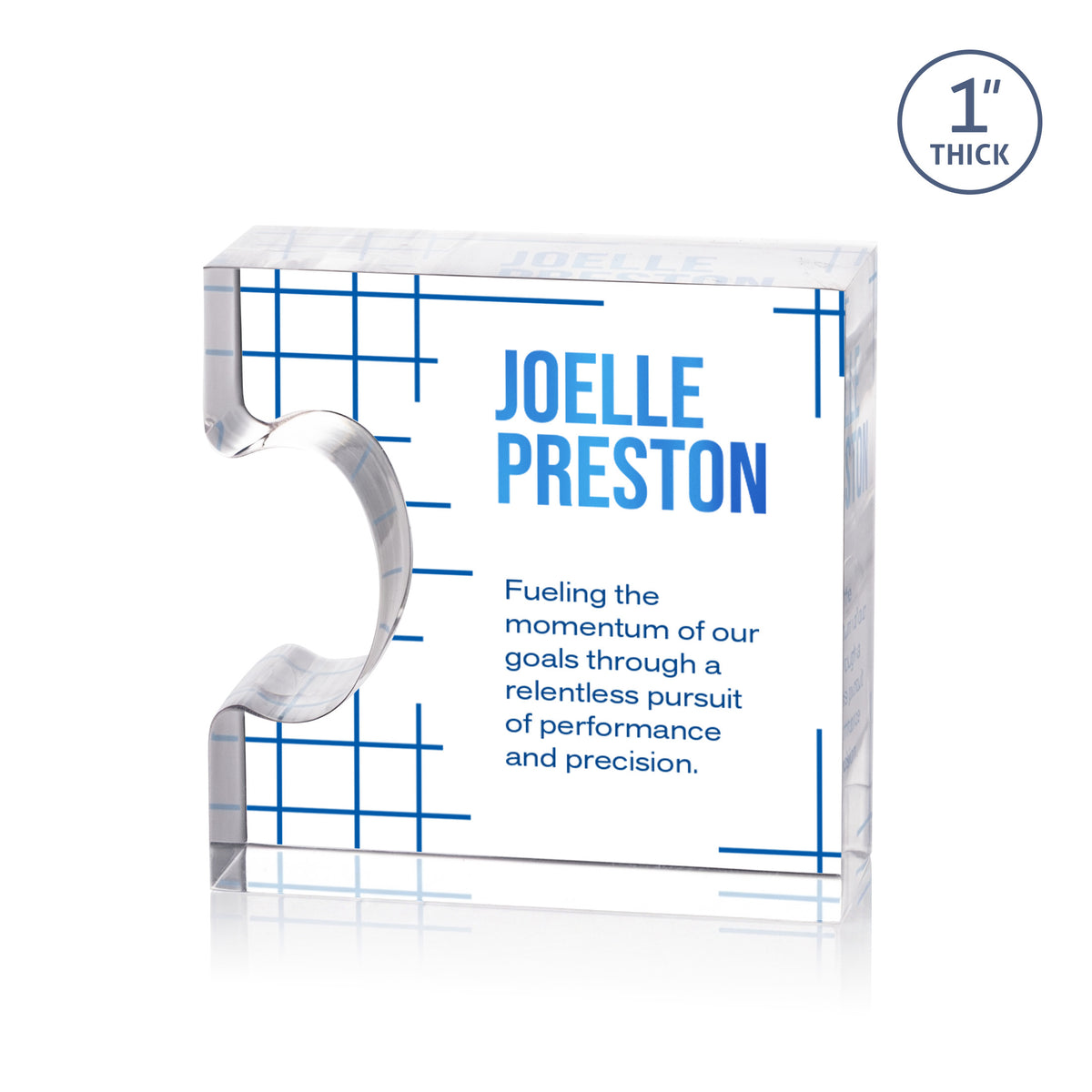 Custom Logo Jigsaw VividPrint™ Award - Small
