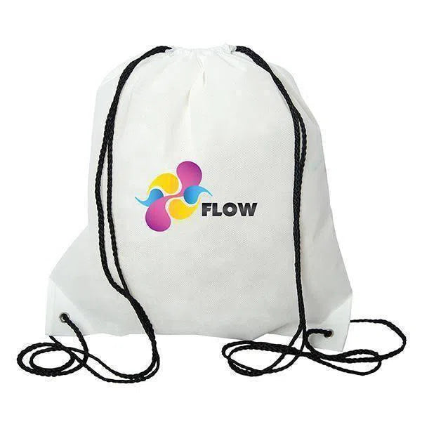 Custom Logo Jumbo Non Woven Drawstring Backpack