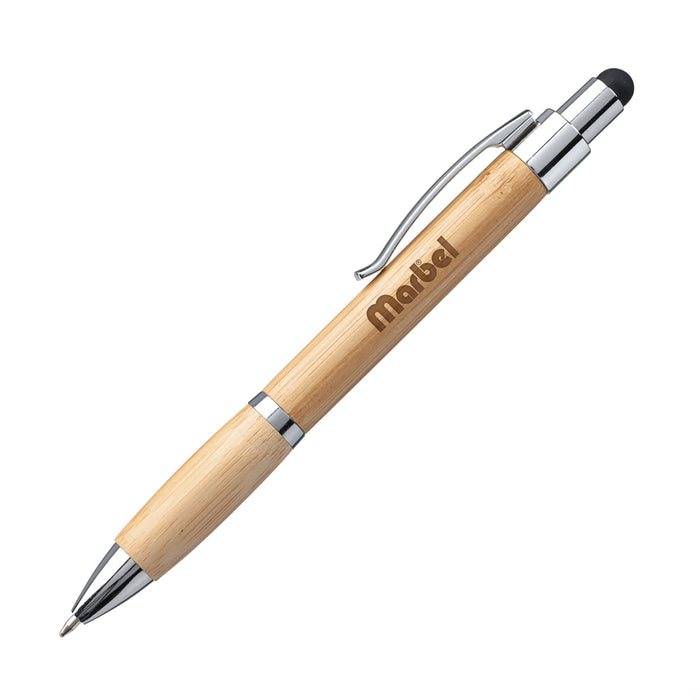 Custom Logo Kafza Bamboo Pen with Stylus