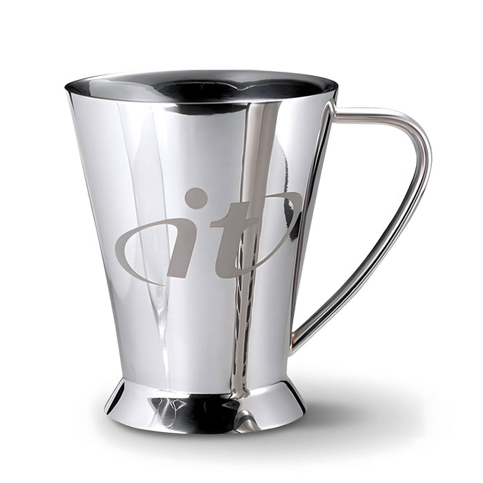 Custom Logo Lansing Footed Mug - 11oz