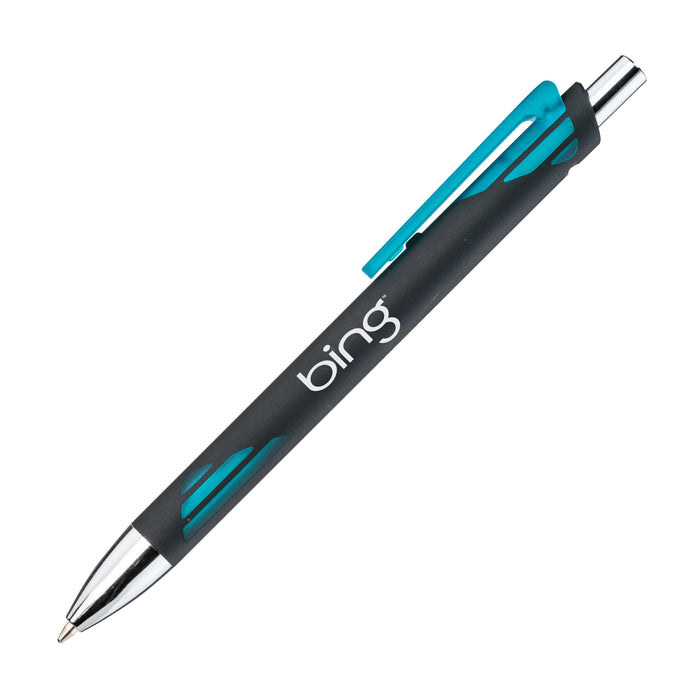 Custom Logo Larissa Accent Clicker Pen