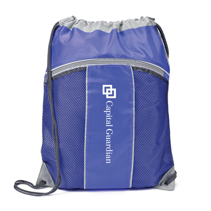 Custom Logo Leader Drawstring Bag