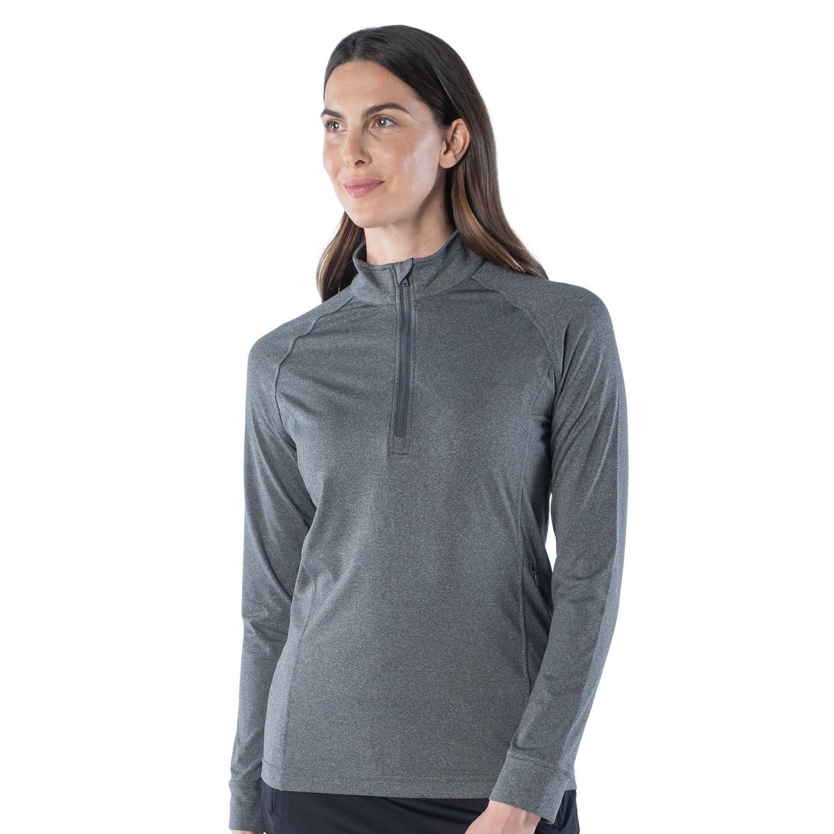 Custom Logo Levelwear Essence Ladies 1/4 Zip Layering