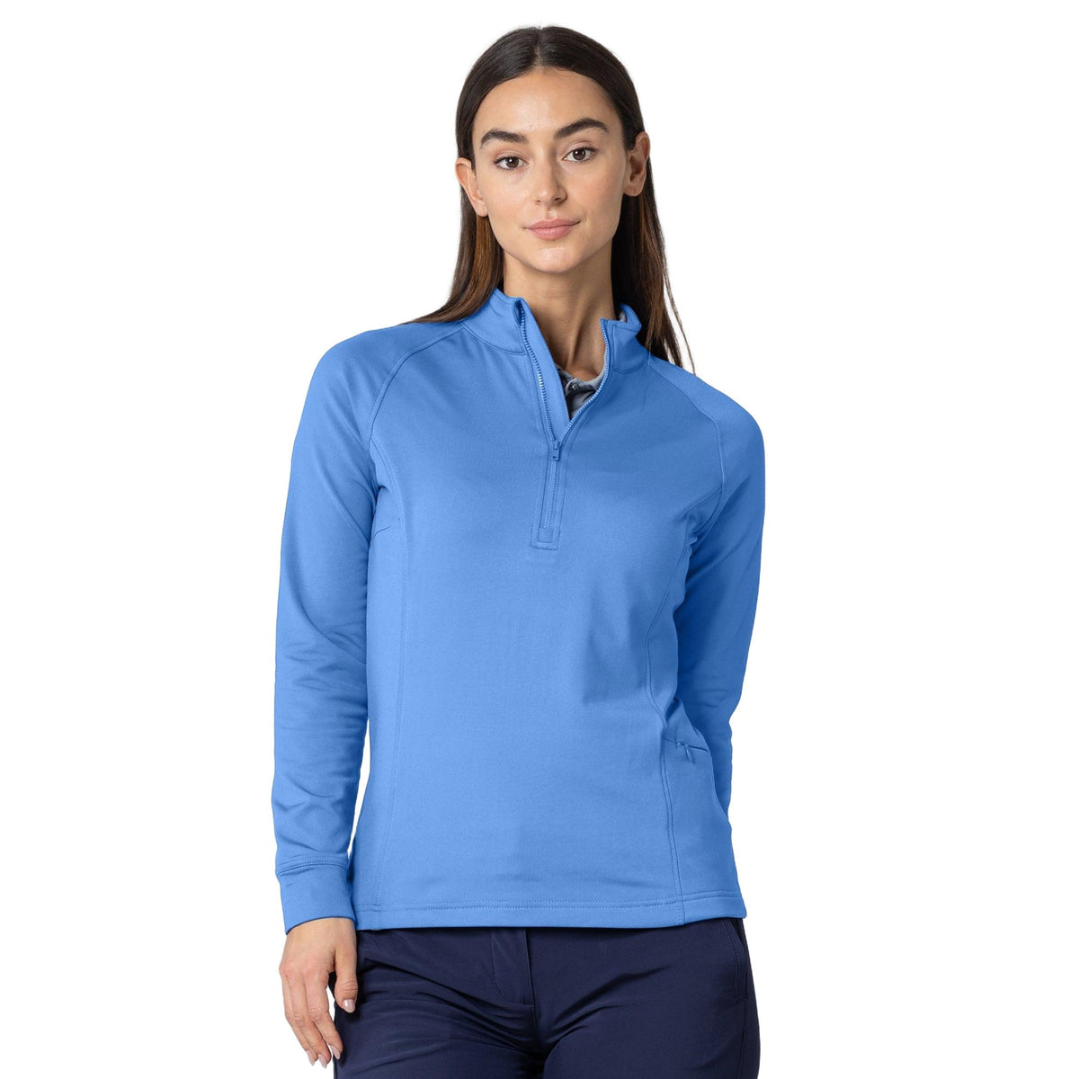 Custom Logo Levelwear Essence Ladies 1/4 Zip Layering