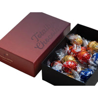 Custom Logo Lindt Moments: 12-Piece Lindor Truffle Gift Set – Luxury Packaging